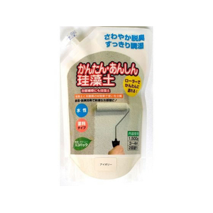 フジワラ化学 簡単安心珪藻土 1.5kg アイボリー FCE993Z-イメージ1