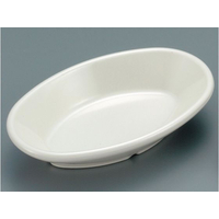 江部松商事 EBM/ジェスナー オーバルディッシュ メラミン 0314 ボーン FC627LC-1194300