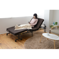 山善 電動ベッド CEB-8S（DBR） 電動折りたたみベッド CEB-8S(DBR) ダークブラウン | 山善ビズコム