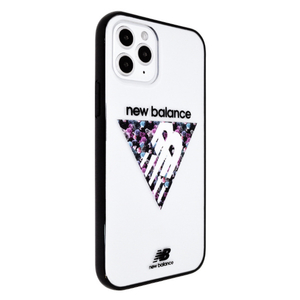 エム・ディー・シー iPhone 12/12 Pro用New Balanceクリアケース/トライアングル フラワー MD-74586-1-イメージ1