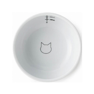 猫壱 ハッピーダイニング脚付ウォーターボウル ハイタイプ シリコン付き猫柄 F360771-イメージ2