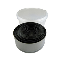 江部松商事 18-0 ステンレス パテ抜 丸 12pcsセット FC242LA-0534300