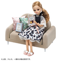 タカラトミー リカちゃん  LF-07 インテリアコーディネート ソファ セット(Francfrancコラボ) LF07ｲﾝﾃﾘｱｿﾌｱｾﾂﾄﾌﾗﾝﾌﾗﾝ