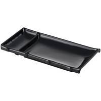 エンテック 角仕切皿 黒 FC73287-SP-32B