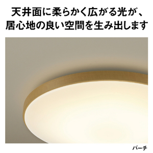 パナソニック LEDシーリングライト カラーフレームシリーズ　ウッディグレイン HH-CN0848A-C-イメージ12