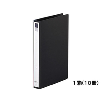 リヒトラブ リングファイル(カドロック&ツイストリング)A4タテ 黒 10冊 1箱(10冊) F881854-F-877U-24