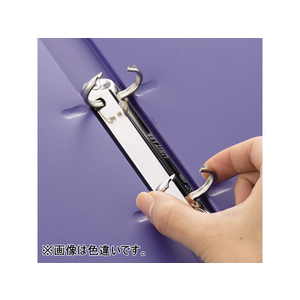 リヒトラブ リングファイル(カドロック&ツイストリング)A4タテ 黒 10冊 1箱(10冊) F881854-F-877U-24-イメージ2
