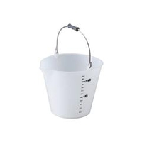 トラスコ中山 TRUSCO　ソフトバケット　14L　ナチュラル TSB-14NR