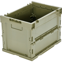 トラスコ オリコン α折りたたみコンテナ ２０Ｌ ＯＤ色 食品衛生法適合（ポジティブリスト適合） TR-S20-OD