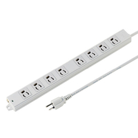 サンワサプライ 工事物件タップ(3P・8個口・10m) TAP-K8-10