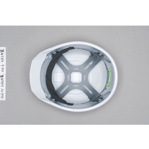 ＤＩＣプラスチック AA16ーKP型ヘルメット 白 FC520FE-8192384-イメージ2