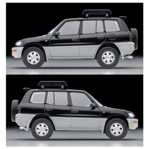 トミーテック トミカリミテッドヴィンテージ NEO LV-N354e トヨタ RAV4J V エクストラツートーンパッケージ (黒/銀) 96年式 ブラック LVN354EﾄﾖﾀRAV4JV96ﾈﾝｼｷ-イメージ3