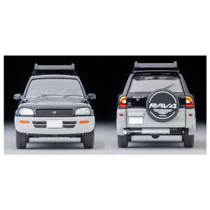 トミーテック トミカリミテッドヴィンテージ NEO LV-N354e トヨタ RAV4J V エクストラツートーンパッケージ (黒/銀) 96年式 ブラック LVN354EﾄﾖﾀRAV4JV96ﾈﾝｼｷ-イメージ4