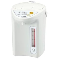 タイガー マイコン電動ポット(3．0L) ホワイト PDRG301W