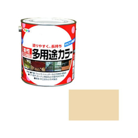 アサヒペン 油性多用途カラー 1.6L ベージュ FC524NS
