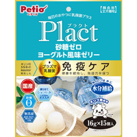 ペティオ プラクト 砂糖ゼロ ヨーグルト風味ゼリー(16g×15個入) ﾌﾟﾗｸﾄﾖ-ｸﾞﾙﾄﾌｳﾐｾﾞﾘ-15ｺ