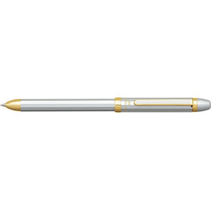 プラチナ 多機能筆記具 Wアクション細身12角軸シルバー FC567TG-MWB-2500R 9-イメージ1
