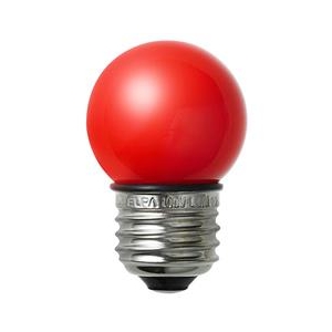 エルパ 防水型LED装飾電球 E26口金 1．4Wミニボール球タイプ 赤色 レッド LDG1R-G-GWP254-イメージ2