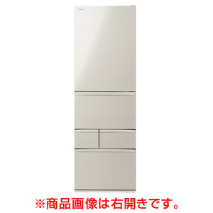 東芝 5ドア冷凍冷蔵庫 VEGETA サテンゴールド GR-Y470GSKL(EC)