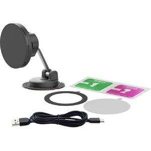 星光産業 マグネットワイヤレス充電ホルダー 軟質貼付ベース FCJ846T-EC259-イメージ1