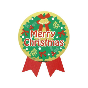 タカ印 ギフトシール Merry Christmas 100片 FC919NX-22-4037-イメージ1