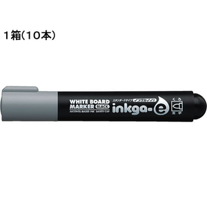 コクヨ ホワイトボードマーカーインクガイイスタンダードタイプ太字 黒 10本 1箱(10本) F838069-PM-BN103D-イメージ1