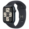Apple Apple Watch SE(GPSモデル)- 44mm ミッドナイトアルミニウムケースとミッドナイトスポーツバンド - S/M MRE73JA