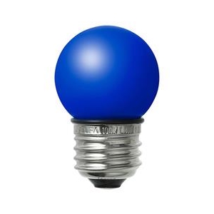 エルパ 防水型LED装飾電球 E26口金 1．4Wミニボール球タイプ 青色 ブルー LDG1B-G-GWP252-イメージ2