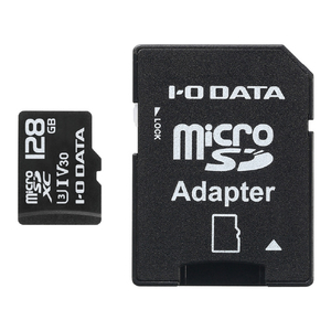 I・Oデータ 高速microSDXC UHS-I メモリーカード(Class 10対応・128GB) 防水仕様 MSDU13-128G-イメージ1