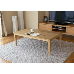 協立工芸 家具調コタツ(120×70cm) トリム ナチュラル ﾄﾘﾑ120-イメージ2