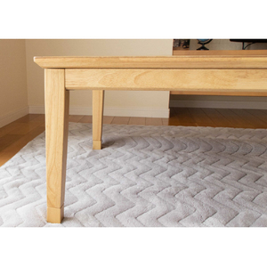 協立工芸 家具調コタツ(120×70cm) トリム ナチュラル ﾄﾘﾑ120-イメージ4