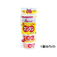 東洋水産 カップワンタンしょうゆ味 4食×6パック 1箱(6パック) F893778