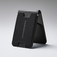 エレコム ZEROSHOCK カードケーススタンド MAGKEEP ブラック AMS-MAGCSZEROBK