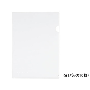 プラス ブラインドホルダー A4タテ ホワイト 10枚入 F339317-88-495FL-109CH-イメージ1