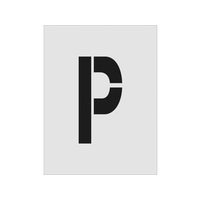 アイマーク ステンシル P 文字サイズ250×125mm FC951JB-8186163
