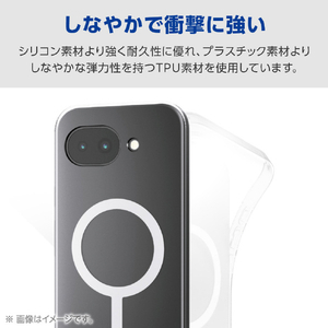 エレコム Google Pixel 10a用ソフトケース 極限 MAGKEEP クリア PM-P261UCTKMGCR-イメージ5