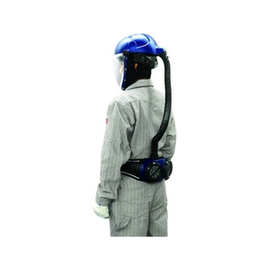 重松製作所 電動ファン付呼吸保護具 AGW2A40Gー11送気管 BH-M3 FC283EW-2083328-イメージ2