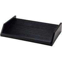 江部松商事 EBM/木製 オーガナイザーボックス用スタンド 1段3列 黒 FC985LB-1027200