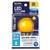 エルパ LED電球 E26口金 1．4W装飾電球 ミニボールタイプ 黄色 elpaball mini LDG1Y-G-GWP253-イメージ1