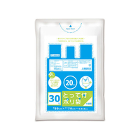オルディ プラスプラス とって付 半透明 30L 20枚 FC79033-PT-N30-20