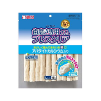 マルカン ゴン太の歯磨き専用ガム ブレスクリア アパタイトカルシウム入り L15本 FC993PT-SHG-013