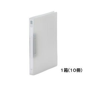 リヒトラブ リングファイル(カドロック&ツイストリング)A4-S 乳白 10冊 1箱(10冊) F881859-F-867U-1-イメージ1