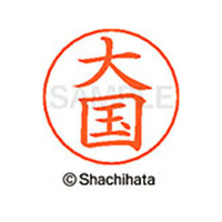シヤチハタ ネームペン用ネーム シルバー 既製 大国 FC46243-X-GPS-0472