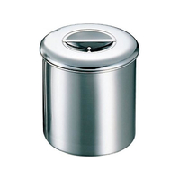 本間製作所 K 18-8 内蓋式 キッチンポット 目盛付 14cm 手無 FC937KX-0024800