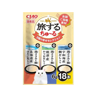 いなば CIAO 旅するちゅーる 3種の幸せセレクション 6g×18P FCD307R