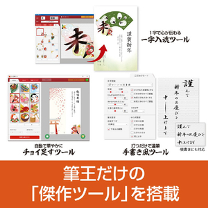 ソースネクスト 筆王Ver．31 WEBﾌﾃﾞｵｳﾊﾞ-ｼﾞﾖﾝ31WD-イメージ3