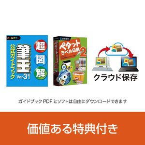 ソースネクスト 筆王Ver．31 WEBﾌﾃﾞｵｳﾊﾞ-ｼﾞﾖﾝ31WD-イメージ6