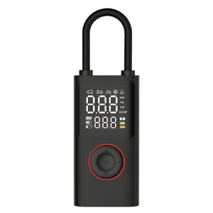 デジタルランド 小型充電式エアーコンプレッサー ブラック DL-YU554-イメージ1