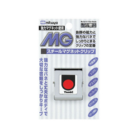 ミツヤ スチールマグネットクリップ 角型 中 10個 FC13247-SMS-300