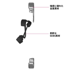 Arc iPhone 14 Pro用Arc Pulse アルミ・マットブラック AC24900I14P-イメージ3